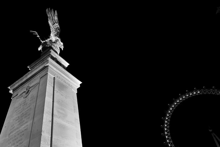 Photograph of London Eagle Statue 2