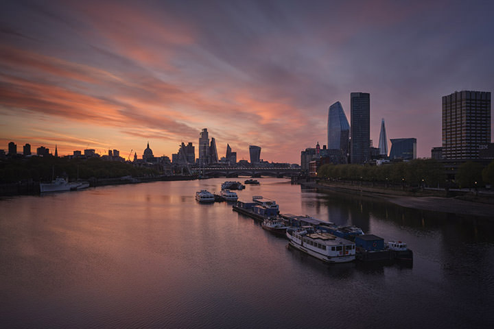Photograph of London Sunrise 3