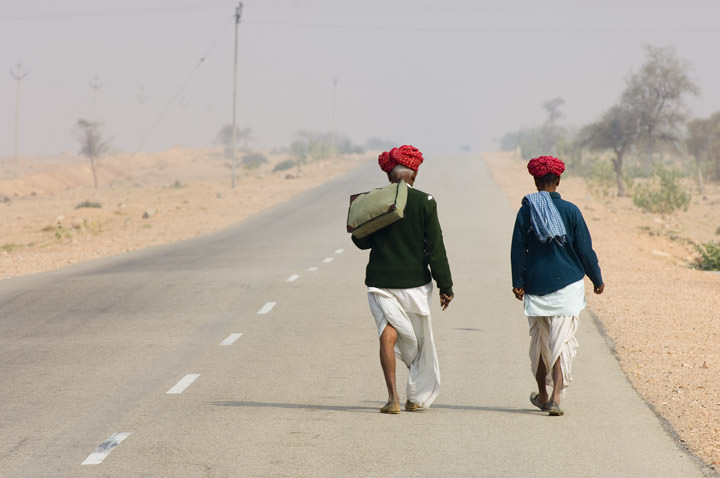 Long Road Ahead Rajasthan - India