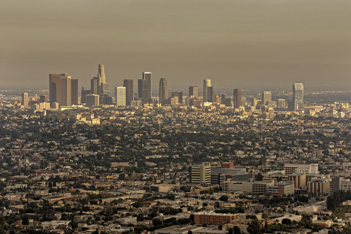 Photograph of Los Angeles Skyline 2