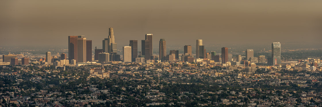 Photograph of Los Angeles Skyine 3
