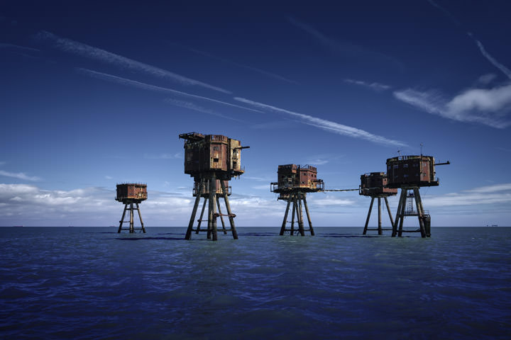 Photograph of Maunsell Forts Blue