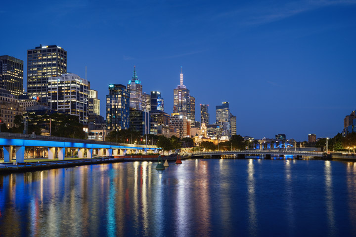 Photograph of Melbourne Skyline 1