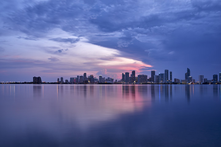 Photograph of Miami City Skyline 1
