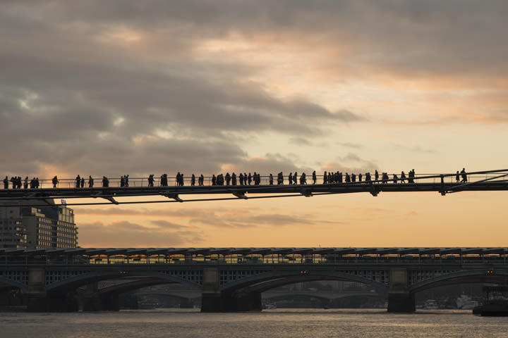 Photograph of Millennium Bridge 14