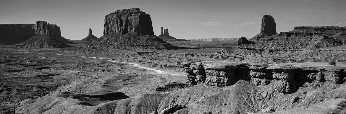 Photograph of Monument Valley panorama 1