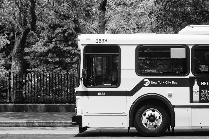 Photograph of New York City Bus