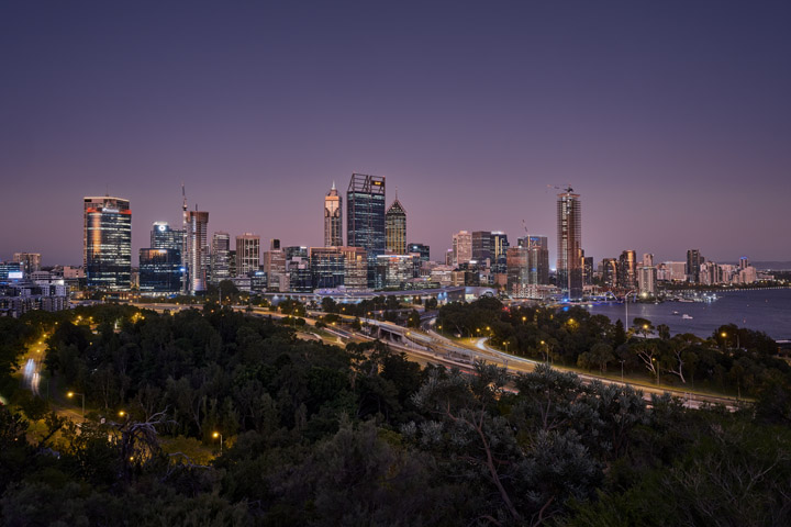 Photograph of Perth Skyline 1