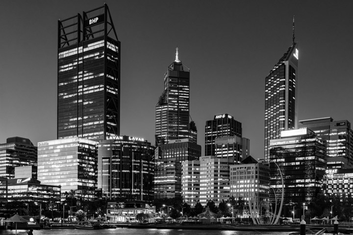 Photograph of Perth Skyline 4