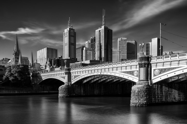 Photograph of Princes Bridge Melbourne 1