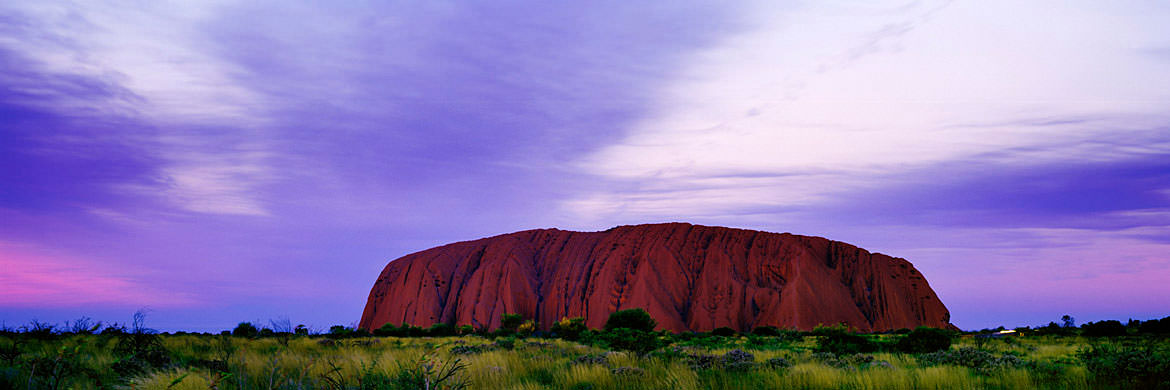 Purple Sunrise Ayers Rock - Australia