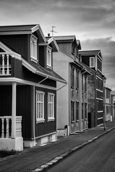 Photograph of Reykjavik Houses