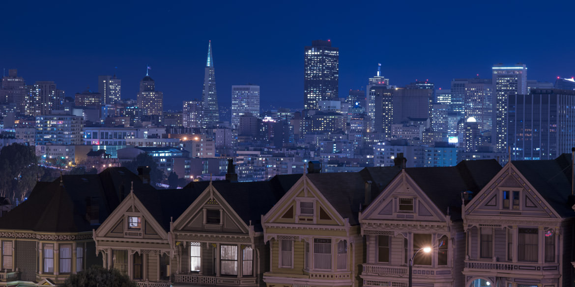 Photograph of SF Painted Ladies 2