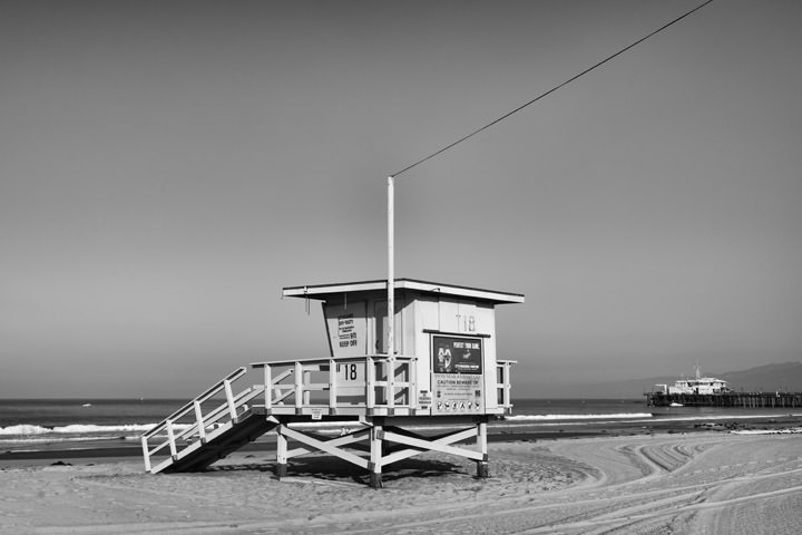 Photograph of Santa Monica - the end of Route 66