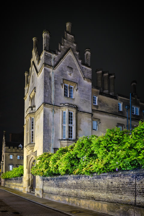 Sidney Sussex Gatehouse in Cambridge, England 