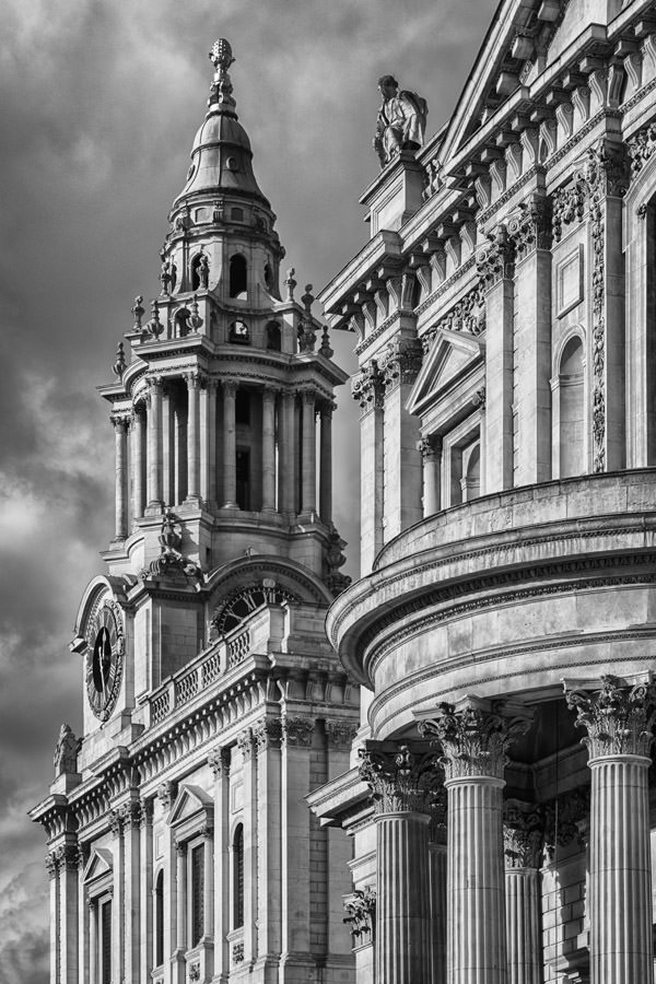 Photograph of South West Tower St Pauls Cathedral 2