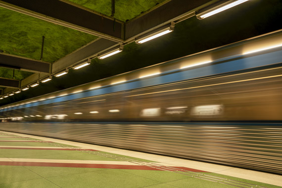 Photograph of Stockholm Metro 2