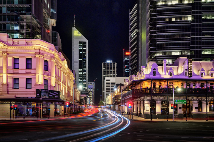 Photograph of Streets of Perth