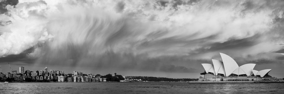 Photograph of Sydney Stormclouds