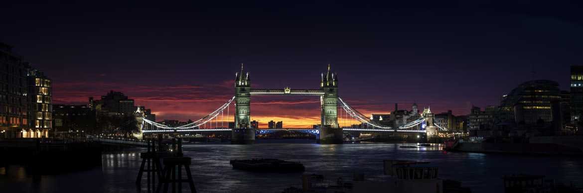 Photograph of Tower Bridge First Light 1