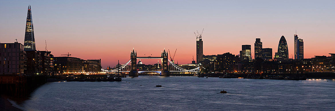Photograph of Tower Bridge and City Skyline 4