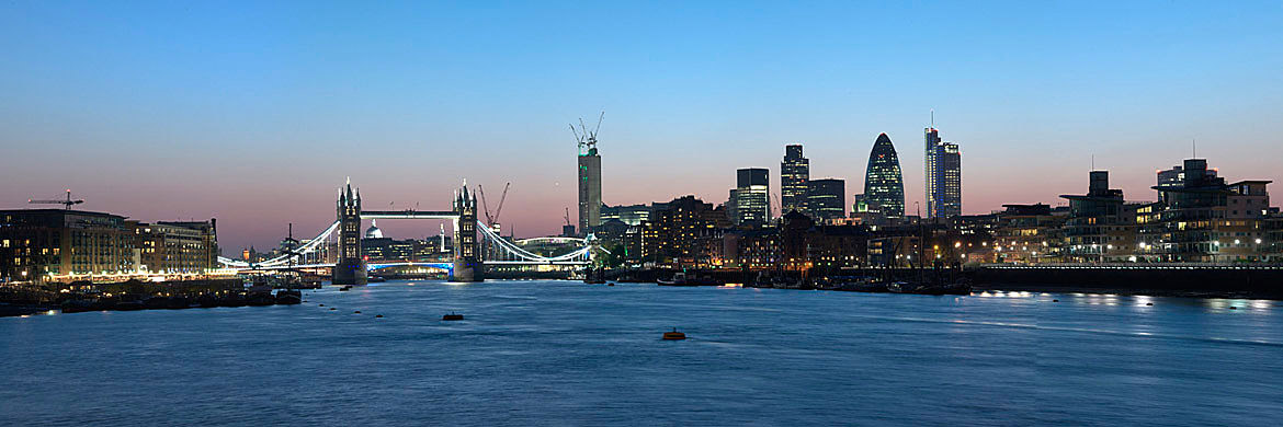 Photograph of Tower Bridge and City Skyline 5