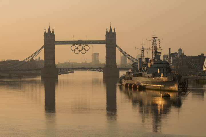 Photograph of Tower Bridge and HMS Belfast 1