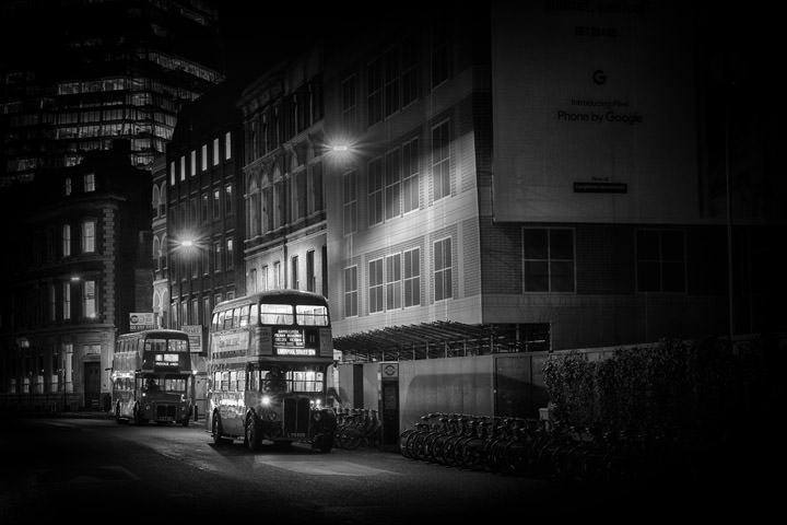 Photograph of Vintage Buses Southwark