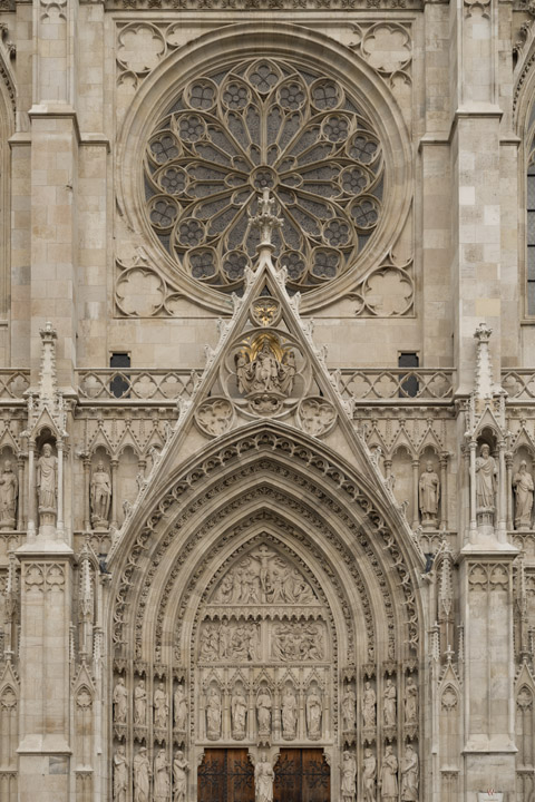 Votive Church Facade Vienna 2