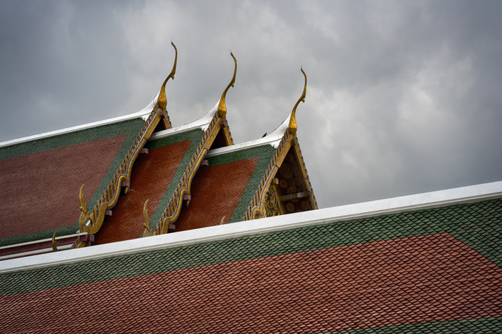 Photograph of Wat Rooftops