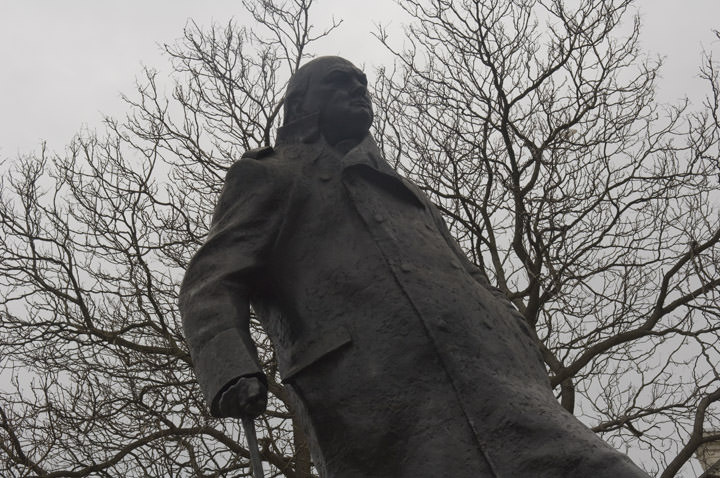 Photograph of Winston Churchill Statue