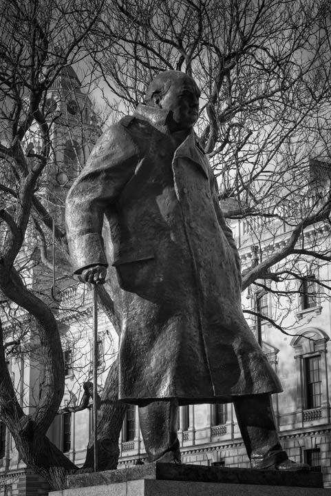 Winston Churhill Statue 3