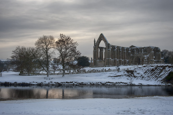 Photograph of Winter at Bolton Abbey